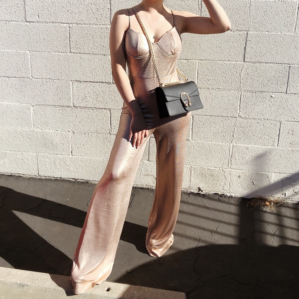GOLD JUMPSUIT